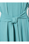 Women Round Neck Maxi Dress - 4