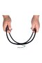 100-Piece Non-Slip Velvet 360 Degree Swivel Hangers Set Black - 5