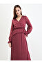 Ruffled Flare Wrap Front Maxi Dress - 3