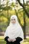 Hijab Medina Silk Scarf 120X120 Ecru