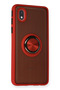 Mtxdpn Samsung Galaxy A01 Core Case Montreal Ringed Silicone Cover (220525) - Red - 2