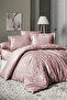 Herra 100% Cotton Satin 200 Tc (80 Thread) Jacquard Double Duvet Cover Set