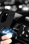 حافظة MTXDPN لهاتف iPhone 12 من السيليكون مع حلقة (221129) - أسود-أزرق - 4