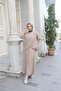Modal Suit with Cross-Cut Skirt - 2