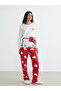 Red Hello Kitty Printed Women's Pajama Set from Giyçık Store - 2