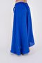 Women's Asymmetric Linen Skirt - 6