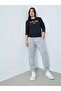 Solid Cuffed Wide Leg Joggers