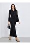 Women Black Maxi Bodycon Skirt