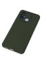 Mtxdpn Xiaomi Redmi 12C Case Nano Inside Velvet Silicone - (231507) Dark Green - 4