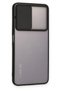 Mtxdpn Xiaomi Redmi Note 11t Case Palm Frosted Camera Sliding Silicone (230901) - Black - 2