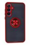 Mtxdpn Samsung Galaxy A35 5g Case Montreal Ringed Silicone Cover (225535) - Red
