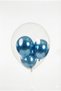Transparent Bobo Balloon 18 Inc 45 cm 3 Pcs 5 Inc Balloon Set Birthday Newborn Party Set - 4