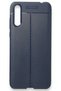 Mtxdpn Huawei P Smart S Case Focus Leather-Like Silicone (232449) - Navy Blue - 2