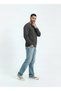 Plain Basic Crew Neck Casual Smoked Sweatshirt - 5