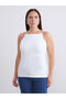 Black Plus Size Halter Neck Women's Tank Top 2-Pack - 3