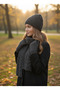 Women's Winter Luxury Knitted Beanie, Scarf and Gloves Set