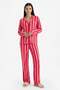 Pajama Set Regular Fit Striped Long Sleeve Top Long Bottom G1599Ax25Wn - 2