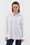 Baklava Stone Poplin Shirt White