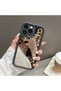 iPhone 14 Pro Compatible Anti-Fall Silicone Phone Case with Zodiac Mirror - 5