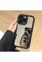 iPhone 14 Pro Compatible Phone Case Zodiac Sign Mirrored Anti-Dream Silicone Case - 6