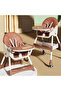 Foldable Baby High Chair Features a removable double-layer tray for newborn feeding - 6