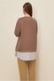 Shirt with Garnish Tracksuit Tunic 46055 - 4