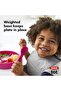TOT SILICONE DIVIDED PLATE - PINK - 3