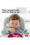 TOT SILICONE DIVIDED PLATE - PINK - 4