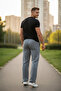 Yazı Printed Baggy Sweatpants with Stoppers - 2