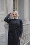 Cotton Knit Dress with Pocket Detail - 4