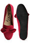 Women Red Bow Loafer - 5