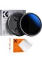 55mm ND2-ND400 Lens Filter Ultra Slim with Lens Cap Cleaning Cloth Optical Glass 18 Mult