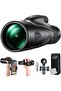 8-32X50 Zoom Monocular with Cell Phone Holder