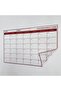 Red Monthly Planner Static Smart Writing Board – Apply to Wall, Glass, and Board – 85×56 cm - 2