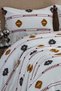 Katre Cotton Single Bedspread 2 Piece Pike Set Cream Colored - 2