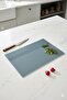 Glass Cutting Board Pastel Series Cutting Board Kitchen Glass Chopping Board Gray Large Size 20X30 - 4