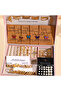 One Set of Four Pieces Zircon Stone Pearl Charms Ring Bracelet Earring and Necklace - 7