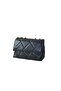 Mgv Black Quilted Chain Women's Shoulder Bag
