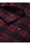 The Indian Garage Co Slim Fit Maroon Checked Shirt - 5