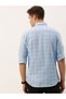 The Indian Garage Co Slim Fit Blue Checked Shirt - 3