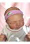 Handmade Baby Hair Band Flexible Bandana 2-Pack Lilac Pink Rainbow - 4