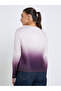 Women Ombre Look Long Sleeve T-Shirt - 4