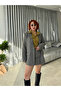 Premium Trend Cotton Plaid Skirt-Blazer 2-Piece Set - 4