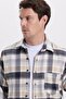 Men's Regular Fit Comfortable Cut Winter Plaid Lumberjack Shirt - 2