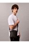 Black Men's Messenger Bag Bold Ck Reporter - 3
