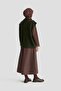 Oversized Knitwear Vest 25Kd6011 Khaki - 5