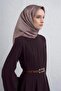 Classic Patterned Pure Silk Twill Scarf 9428D 37