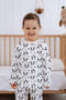 Baby Girls Kids Pajamas Set Long Sleeve Top and Bottom Set - Cute Panda - 5