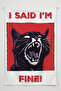 Cat Wall Hanging – Pet-Themed, High-Quality Fabric, Tapestry Wall Carpet