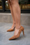 Shia Taba Suede Women's Heeled Shoes - 3